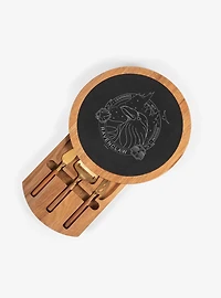 Harry Potter Ravenclaw Insignia Acacia And Slate Serving Board With Cheese Tools