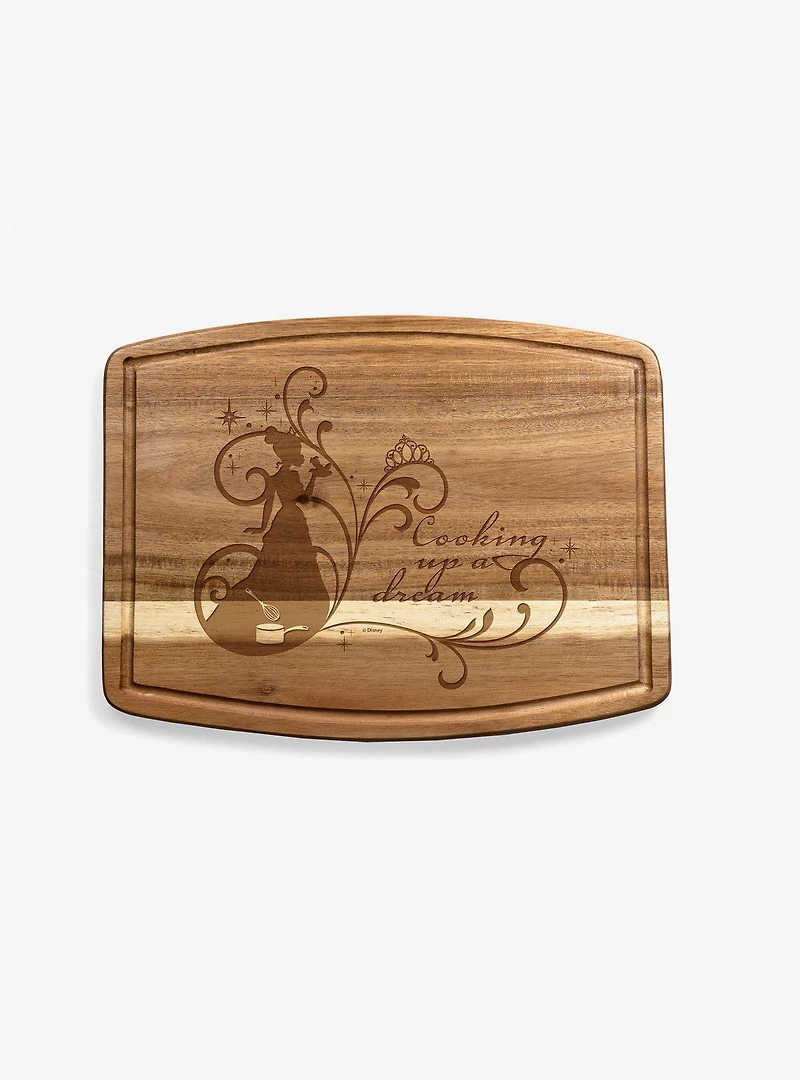 Disney The Princess And The Frog Ovale Acacia Cutting Board