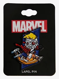 Marvel Guardians of the Galaxy Star-Lord Glitter Enamel Pin - BoxLunch Exclusive