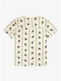 Studio Ghibli Spirited Away Soot Sprites Linear Allover Print T-Shirt