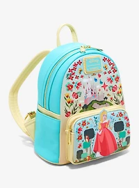 Loungefly Disney Sleeping Beauty Floral Aurora Mini Backpack - BoxLunch Exclusive