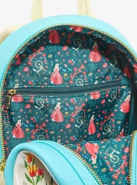 Loungefly Disney Sleeping Beauty Floral Aurora Mini Backpack - BoxLunch Exclusive