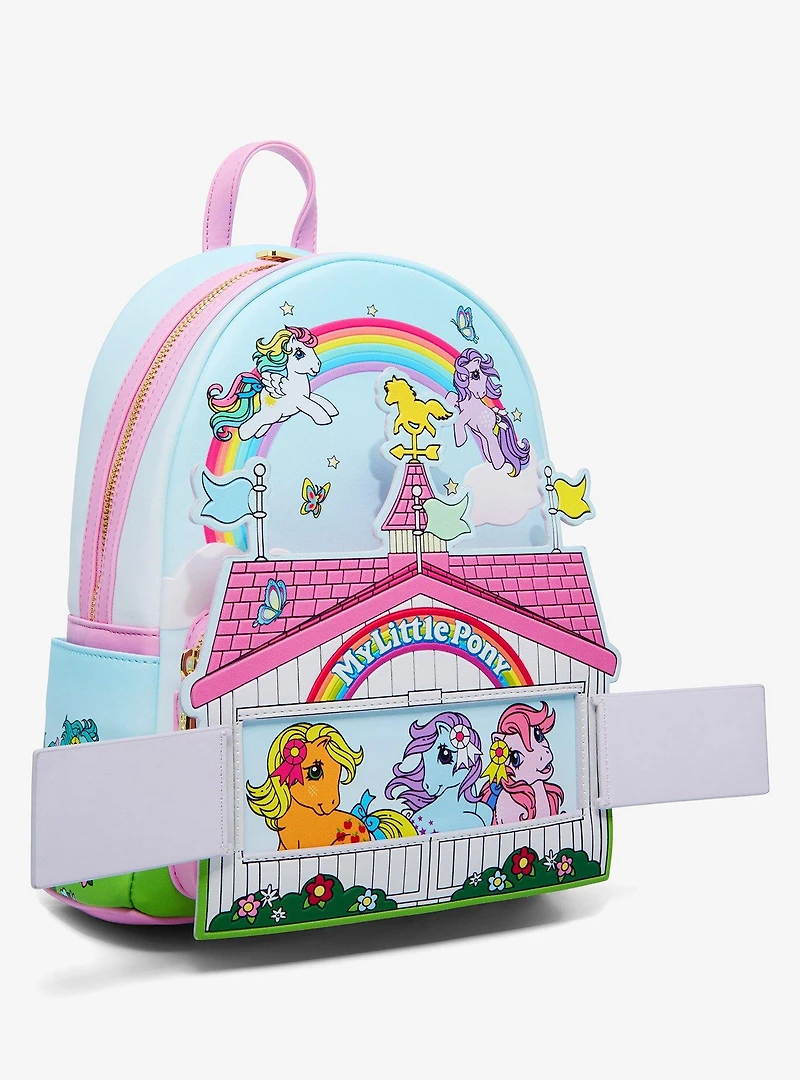 Loungefly My Little Pony Retro Stables Mini Backpack
