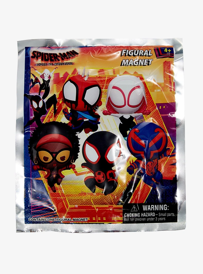 Marvel Spider-Man: Across the Spider-Verse Blind Bag Figural Magnet - BoxLunch Exclusive