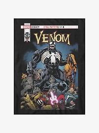 Marvel Venom Standing Victory Comic Cover Big & Tall T-Shirt