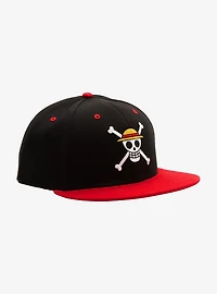 One Piece Straw Hat Crew Logo Cap