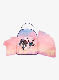 Marvel Spider-Man: Across the Spider-Verse Character Portrait Magnetic Fold Mini Backpack - BoxLunch Exclusive
