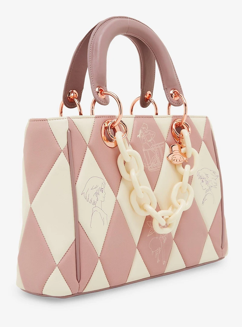 Studio Ghibli Howl's Moving Castle Quilted Icons Handbag - BoxLunch Exclusive