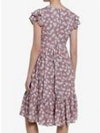 Her Universe Disney Princess Floral Sidekicks Allover Print Dress