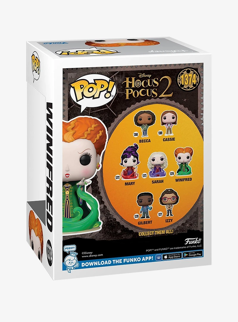 Funko Pop! Disney Hocus Pocus 2 Winifred Vinyl Figure
