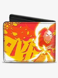 Avatar: The Last Airbender Aang And Momo Bifold Wallet