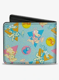 Rocko's Modern Life Rocko And Spunky Expressions Bifold Wallet