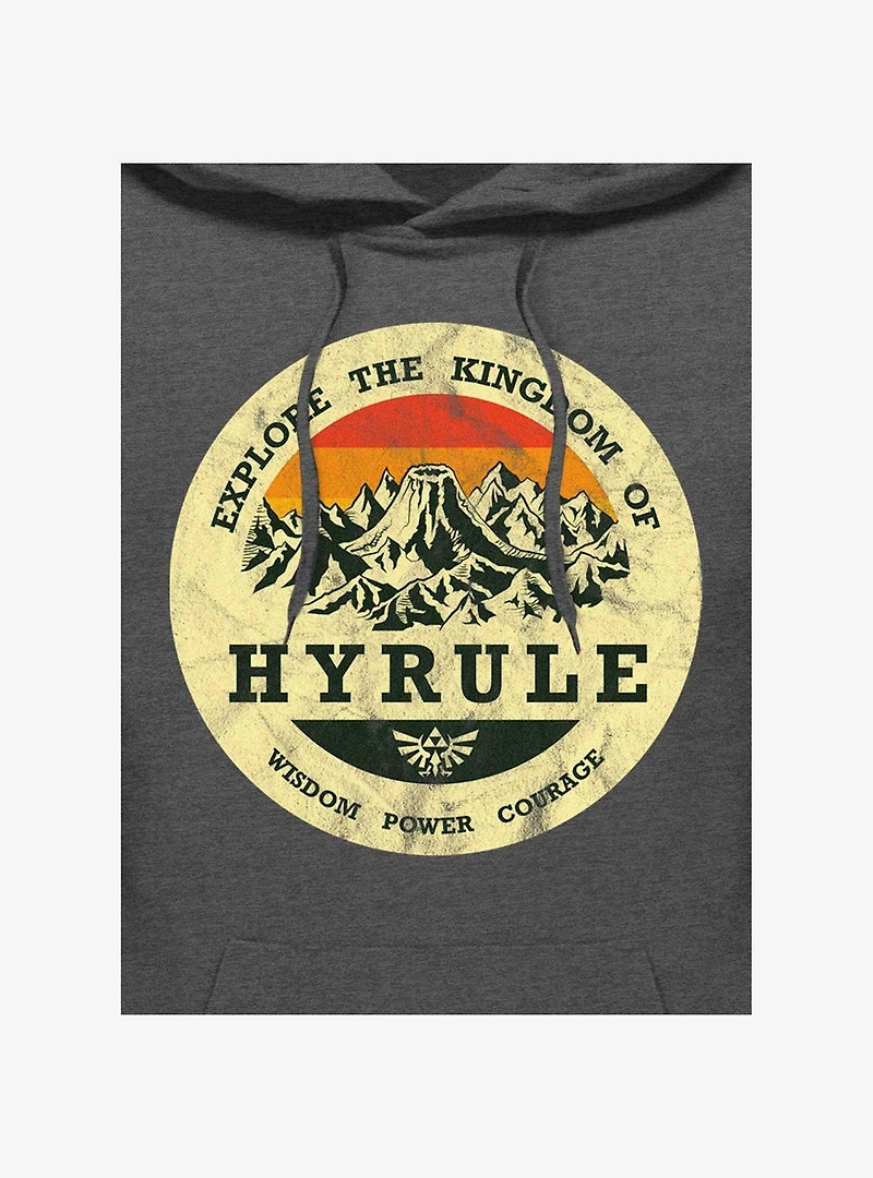 Nintendo The Legend Of Zelda Explore Hyrule Hoodie