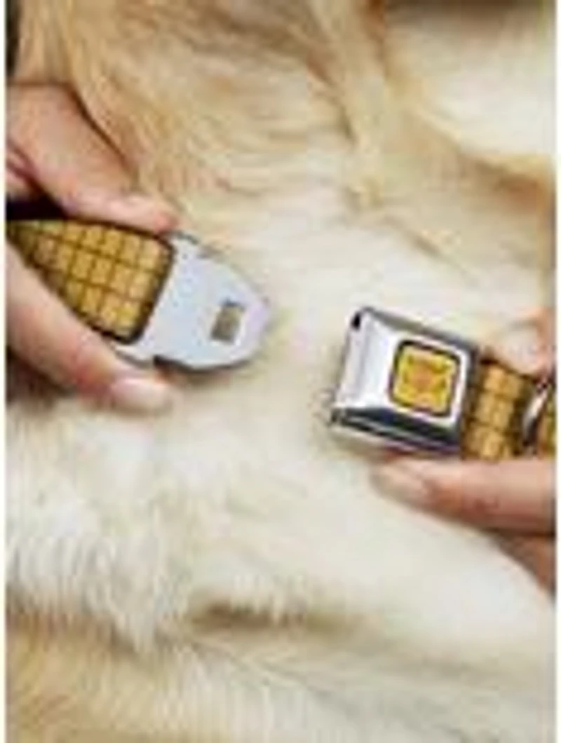 Disney Pixar Toy Story Woody Bounding Plaid Shirt Seatbelt Buckle Pet Collar