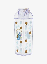 Disney Lilo & Stitch Coconut Milk Carton Water Bottle