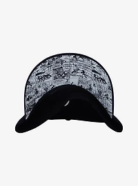 Disney Mickey Mouse And Friends Peeking Embroidered Dad Cap