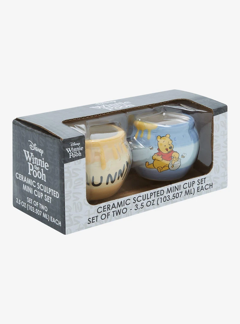Disney Winnie the Pooh Hunny Pot Mini Cup Set