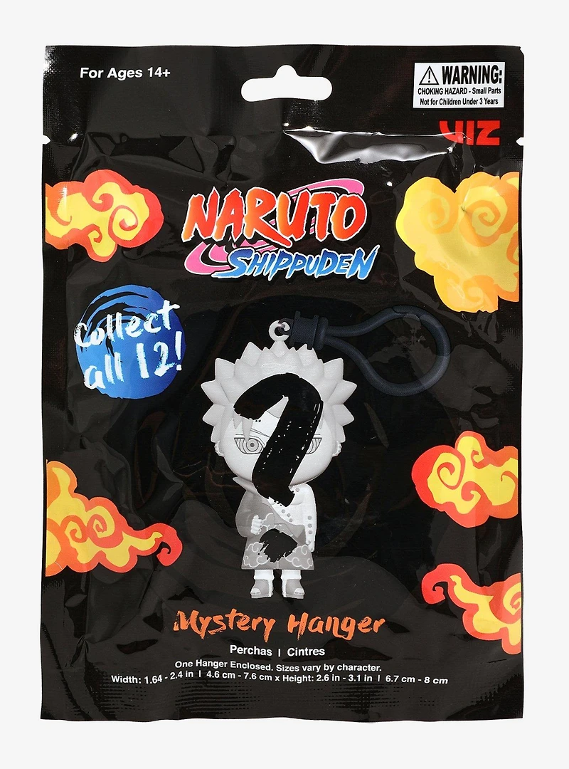 Naruto Shippuden Characters Blind Bag Figural Bag Clip