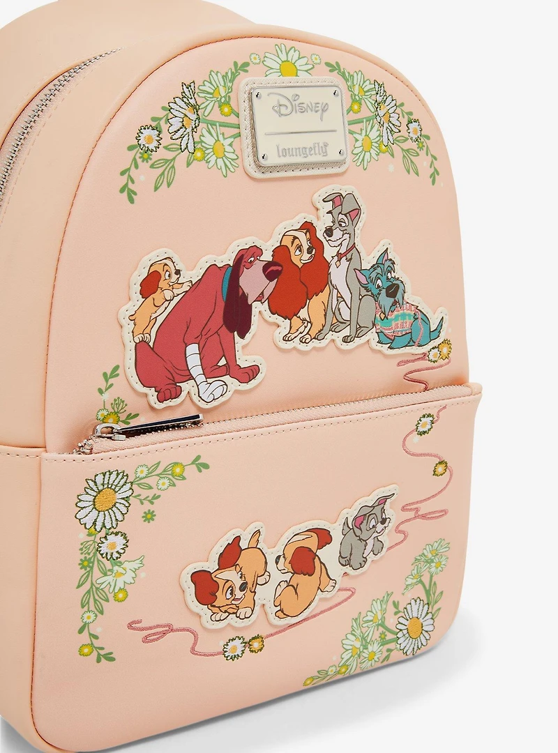 Loungefly Disney Lady and the Tramp Daisy Portrait Mini Backpack - BoxLunch Exclusive