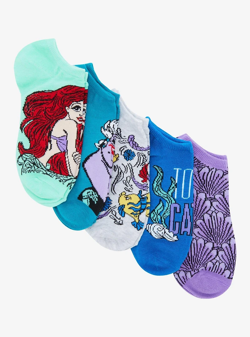 Disney The Little Mermaid Character Sock Set - BoxLunch Exclusive
