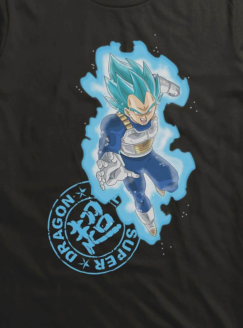 Dragon Ball Super Super Saiyan Blue Vegeta T-Shirt