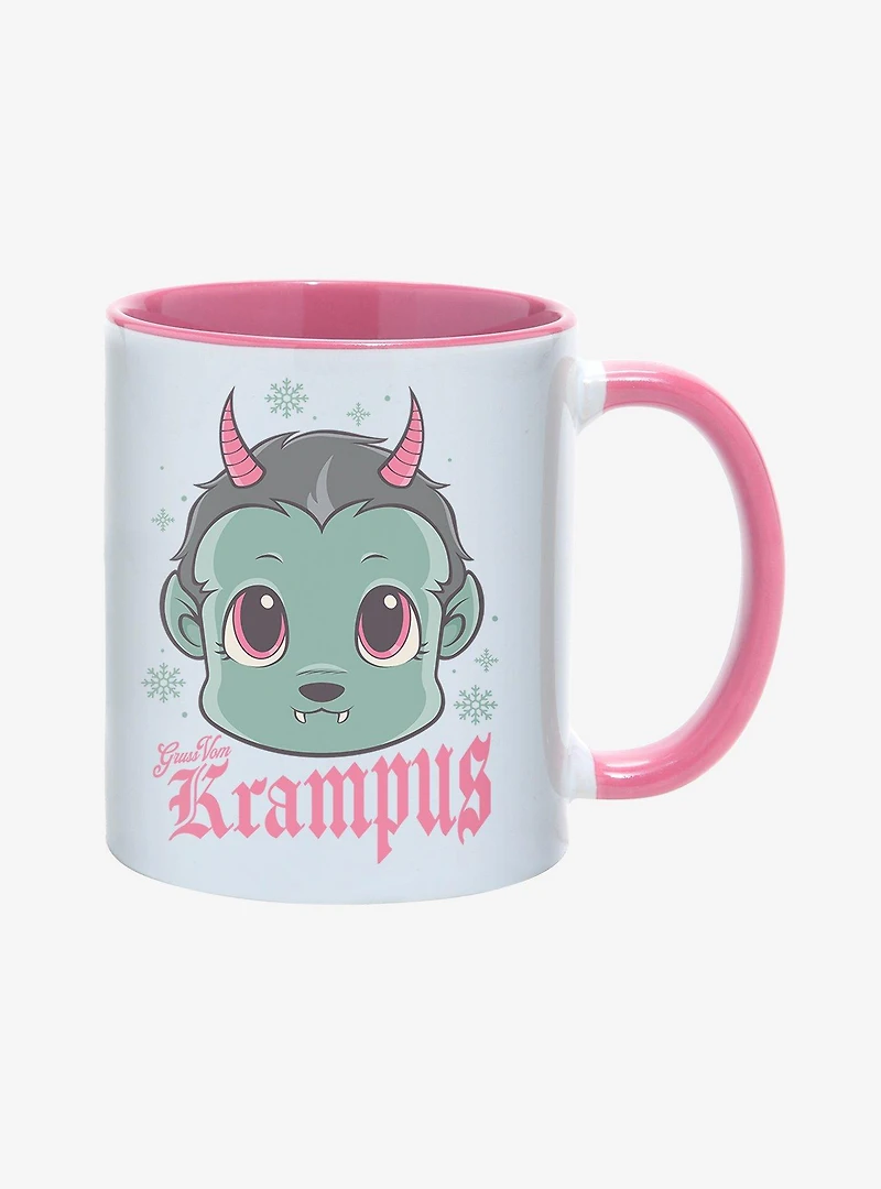 Krampus Chibi Holiday Greetings Mug
