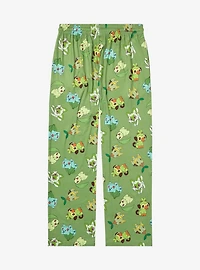Pokémon Grass Type Allover Print Sleep Pants