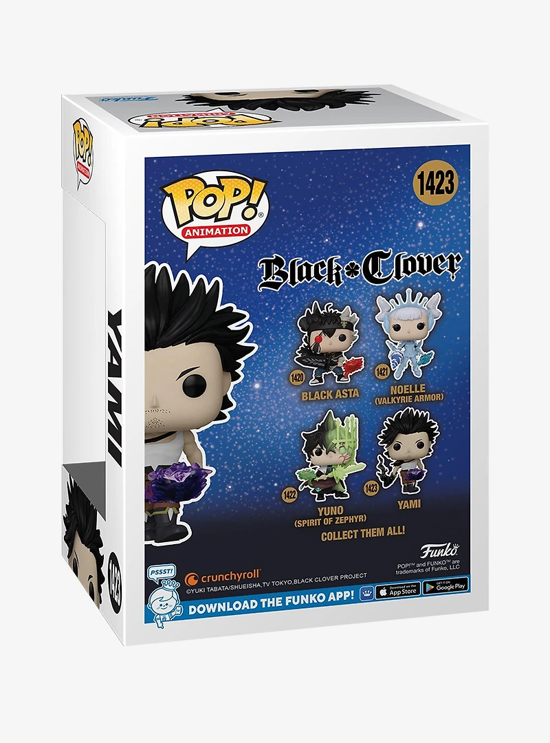 Funko Pop! Animation Black Clover Yami Vinyl Figure
