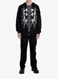 Social Collision Screaming Skull Hoodie