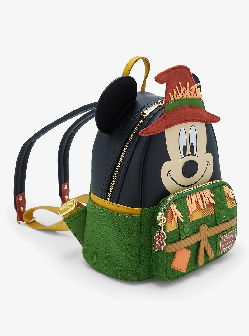 Loungefly Disney Mickey Mouse Scarecrow Mini Backpack - BoxLunch Exclusive