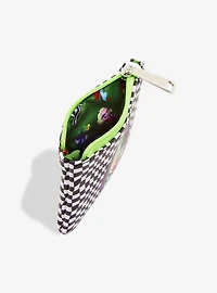 Loungefly Beetlejuice Checkered Portrait Coin Purse - BoxLunch Exclusive