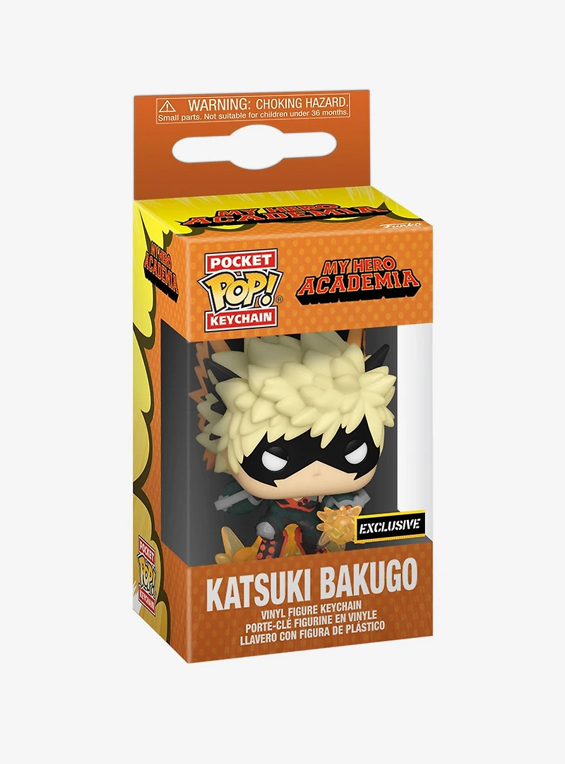 Funko My Hero Academia Pocket Pop! Katsuki Bakugo Key Chain Hot Topic Exclusive