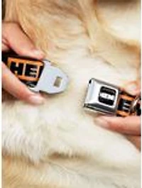 Hemi Bold Seatbelt Buckle Dog Collar