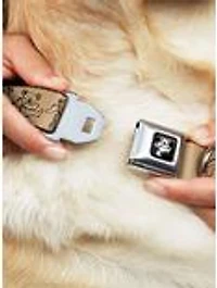 Grateful Dead Dancing Bears Seatbelt Buckle Dog Collar