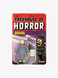 Super7 ReAction The Simpsons Treehouse of Horror Grim Reaper Homer Figure