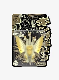 Super7 ReAction Godzilla King Ghidorah Glow-in-the-Dark Figure