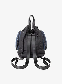 Doughnut Pyramid Go Wild Black x Navy Convertible Bag