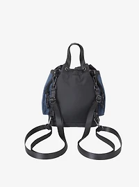 Doughnut Pyramid Tiny Go Wild Black x Navy Mini Convertible Bag