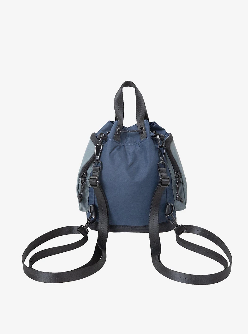 Doughnut Pyramid Tiny Go Wild Navy x Grey Mini Convertible Bag