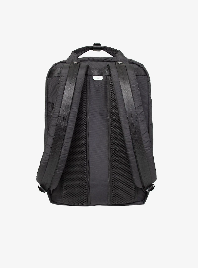 Doughnut Macaroon Large Go Wild Black x Navy Backpack