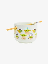Star Wars The Mandalorian Grogu Hot Pot with Ramen Bowls