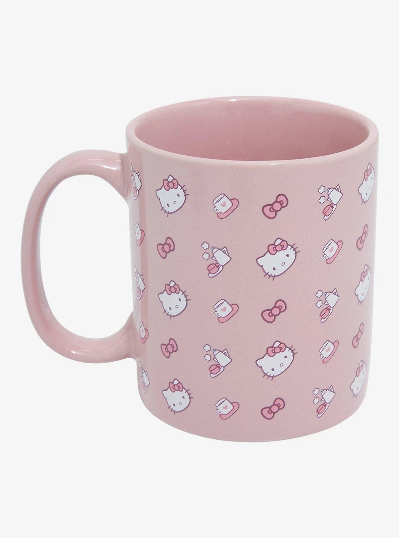 Sanrio Hello Kitty Single-Cup Coffee Maker and Mug Set