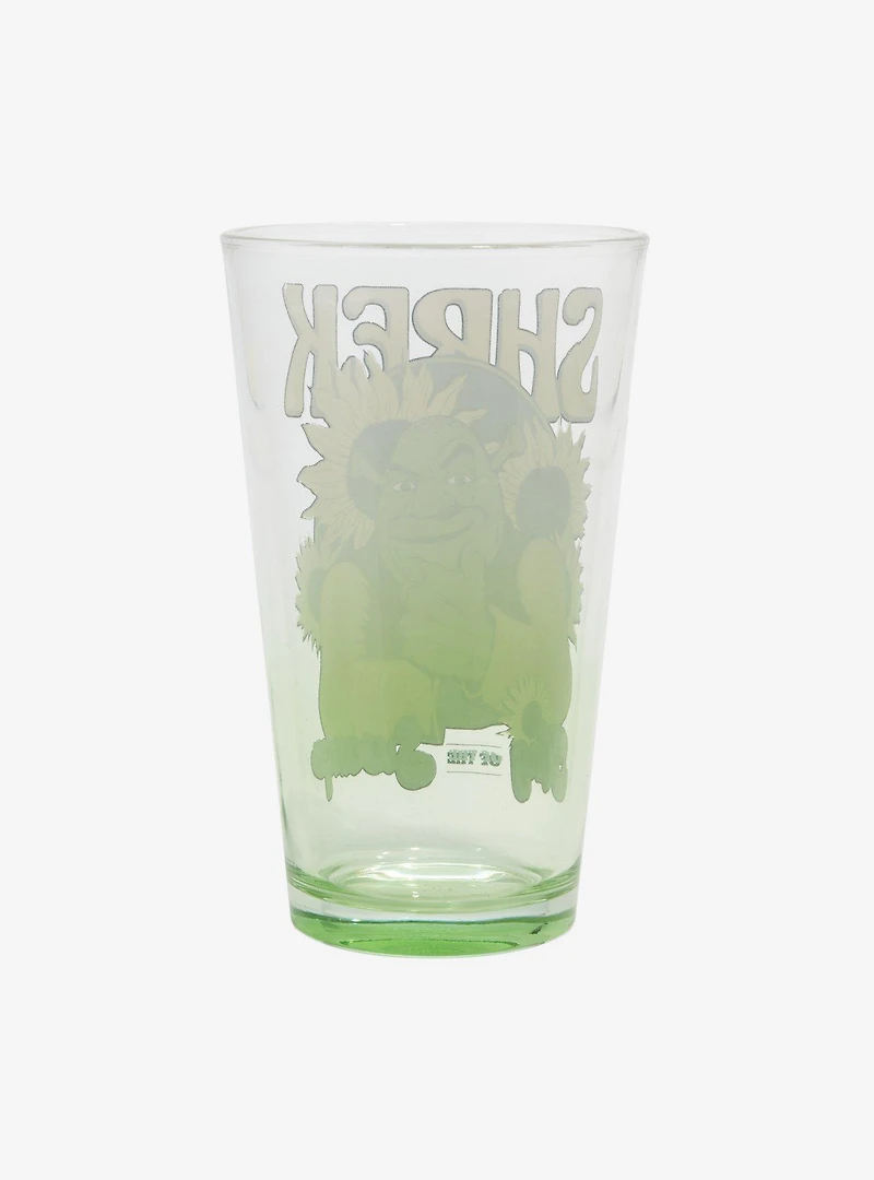 Shrek Sunflower Shrek Portrait Pint Glass