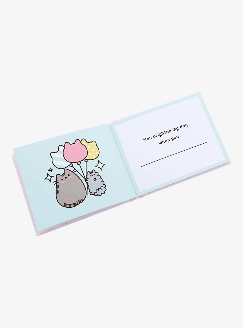 Pusheen: I Like You More than Pizza: A Fill-In Book