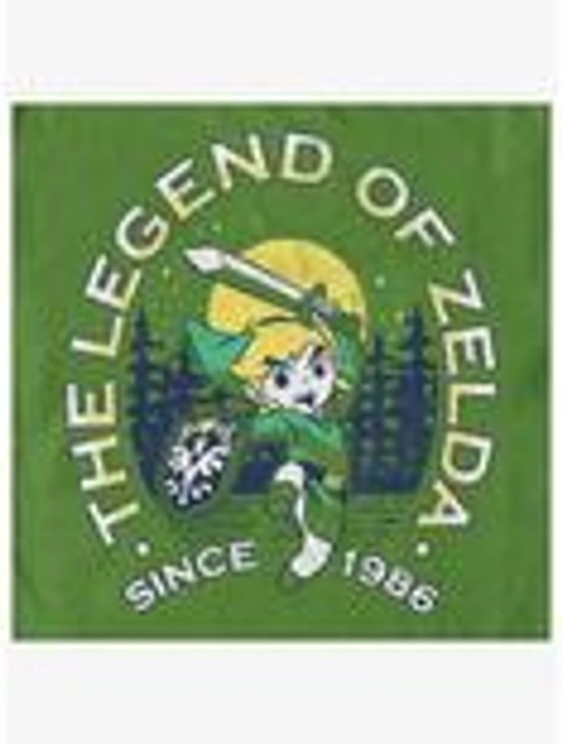 The Legend of Zelda Outdoor Link Crest T-Shirt