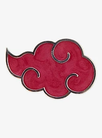 Naruto Shippuden Akatsuki Cloud Pearlized Enamel Pin - BoxLunch Exclusive