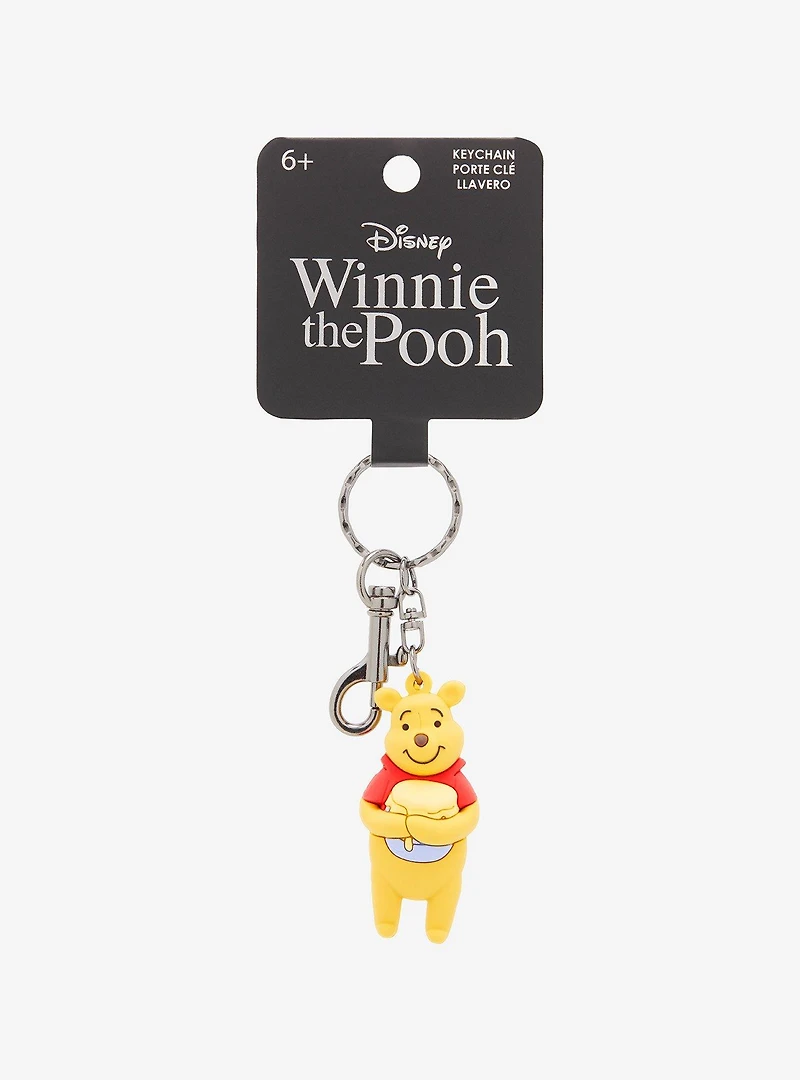 Loungefly Disney Winnie the Pooh Hunny Pot Pooh Bear Keychain - BoxLunch Exclusive
