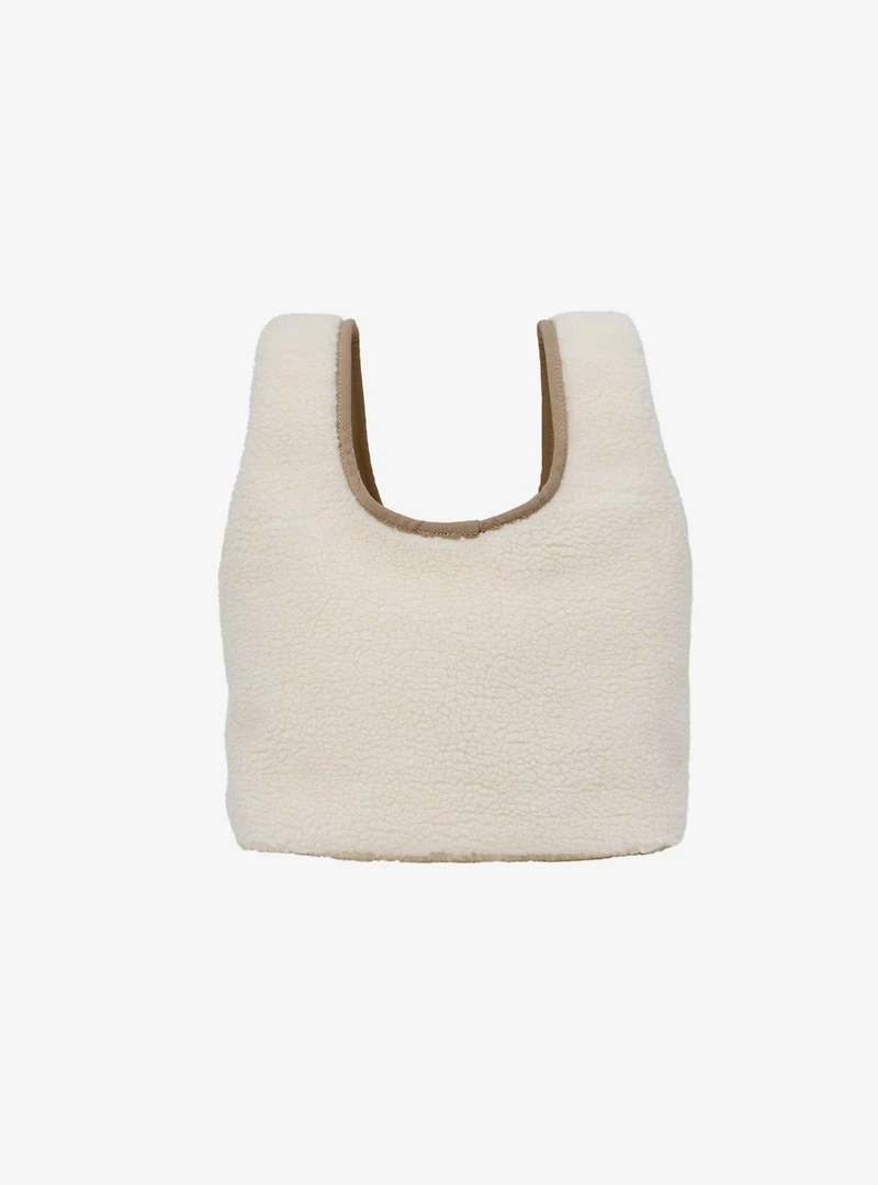 Doughnut Punnet Fluffy Cream x Hazelnut Tote Bag