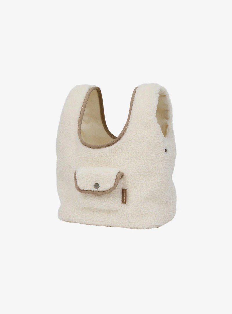 Doughnut Punnet Fluffy Cream x Hazelnut Tote Bag