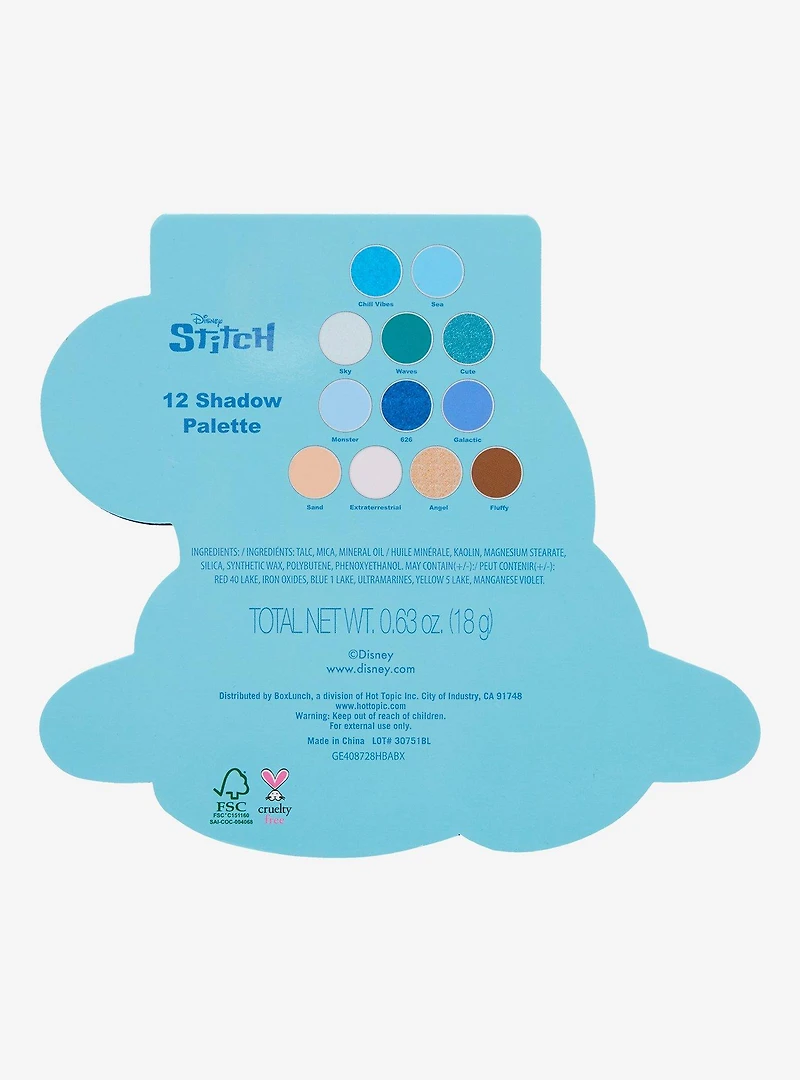 Disney Lilo & Stitch Handstand Stitch Eyeshadow Palette